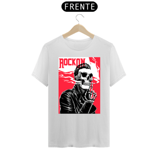 Nome do produto Camiseta Masculina Roqueiro Caveira