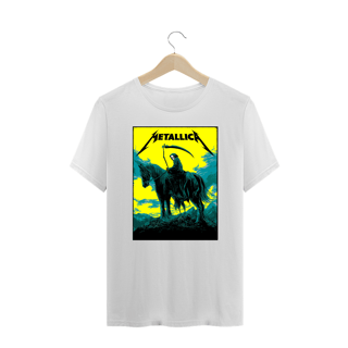 Nome do produto Camiseta Plus Size Metallica (Death)