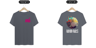 Nome do produto Camiseta Reta Animals (Pink Floyd)