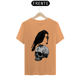 Nome do produto CAMISETA ESTONADA SKULL AND RAVEN