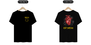 Camiseta Reta Heart-Shaped Box