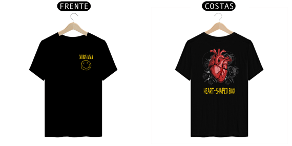 Camiseta Reta Heart-Shaped Box
