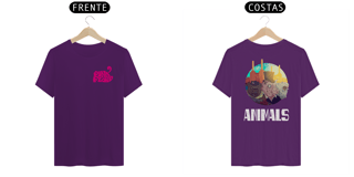 Nome do produto Camiseta Reta Animals (Pink Floyd)