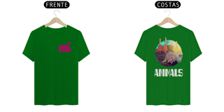Nome do produto Camiseta Reta Animals (Pink Floyd)