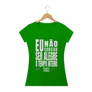 Nome do produto Baby Long Eu Não Consigo Ser Alegre o Tempo Inteiro (Wander Wildner)