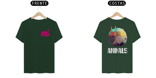 Nome do produto Camiseta Reta Animals (Pink Floyd)