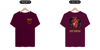 Nome do produto Camiseta Reta Heart-Shaped Box