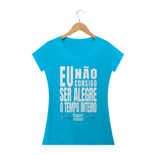 Nome do produto Baby Long Eu Não Consigo Ser Alegre o Tempo Inteiro (Wander Wildner)