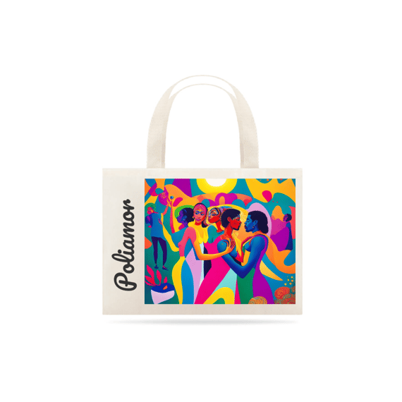 Poliamor - Surrealismo - AI - Ecobag