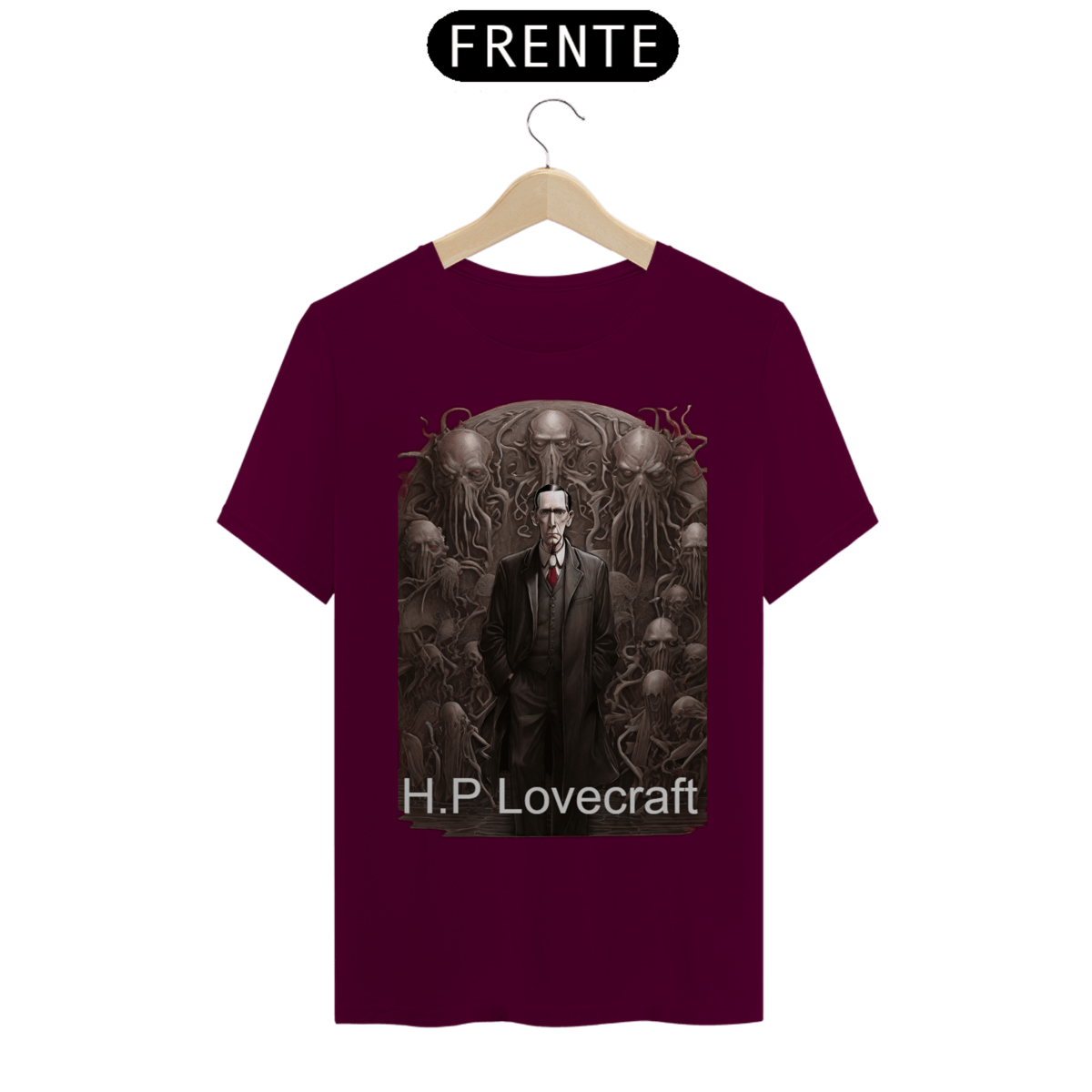 Nome do produto: H.P Lovecraft - AI - Camisa Classic