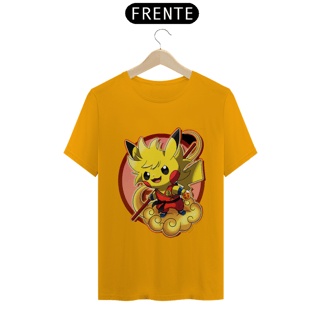 Nome do produto CAMISETA POKEMÓN - PIKACHU - DRAGON BALL