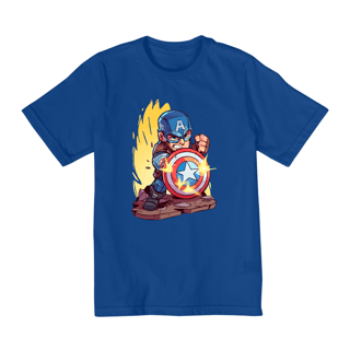 Nome do produto CAMISETA - CAPITÃO AMÉRICA - INFANTIL