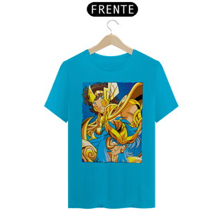 Nome do produto Camiseta - Cavaleiros do Zodíaco - Cavaleiros de Ouro - ANIME