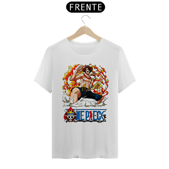Camiseta - One Piece - Portgas D. Ace - ANIME