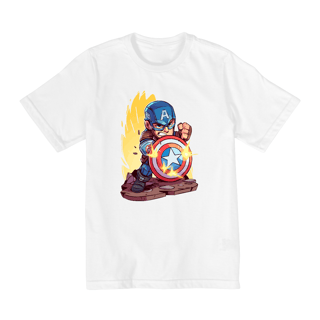 Nome do produto CAMISETA - CAPITÃO AMÉRICA - INFANTIL