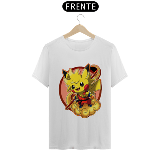 Nome do produto CAMISETA POKEMÓN - PIKACHU - DRAGON BALL