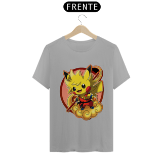 Nome do produto CAMISETA POKEMÓN - PIKACHU - DRAGON BALL