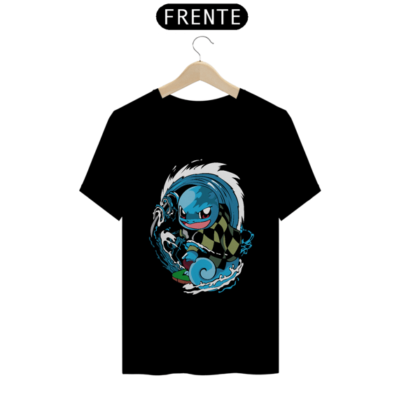 CAMISETA POKEMÓN -  SQUIRTLE - DEMON SLAYER TANGIRO