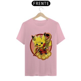 Nome do produto CAMISETA POKEMÓN - PIKACHU - DRAGON BALL
