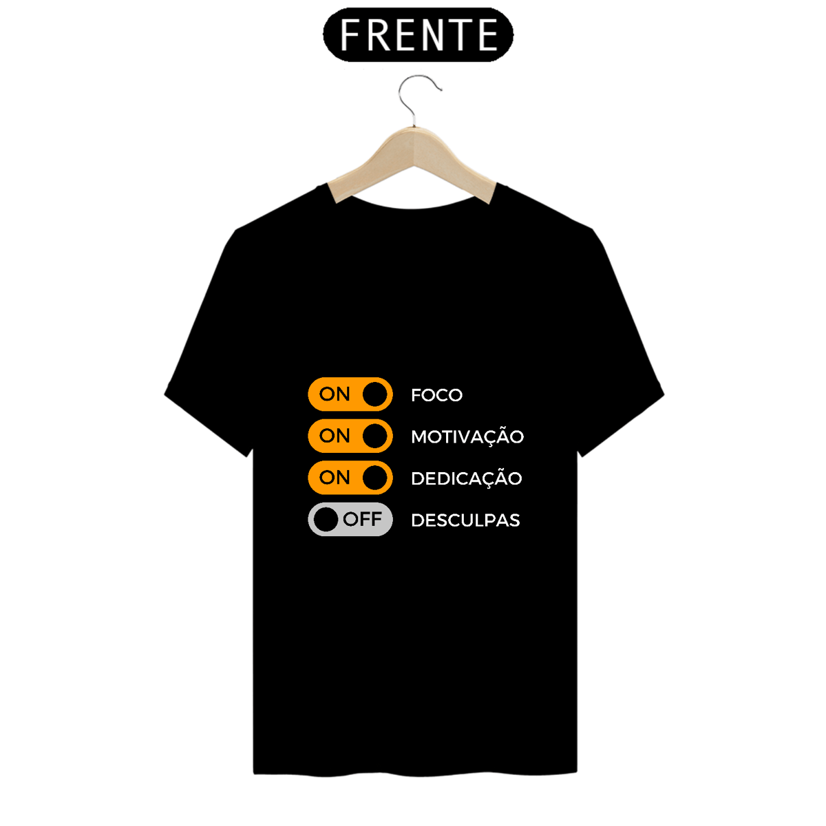 Nome do produto: T-SHIRT PRIME: ON - OFF