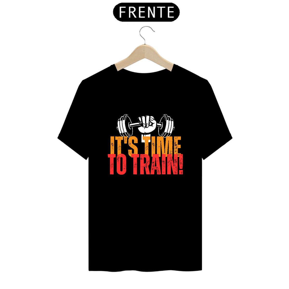 Nome do produto: T-SHIRT PRIME: TIME - TRAIN