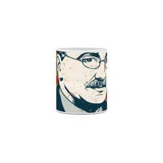 Nome do produto CANECA CERÂMICA - F.A HAYEK