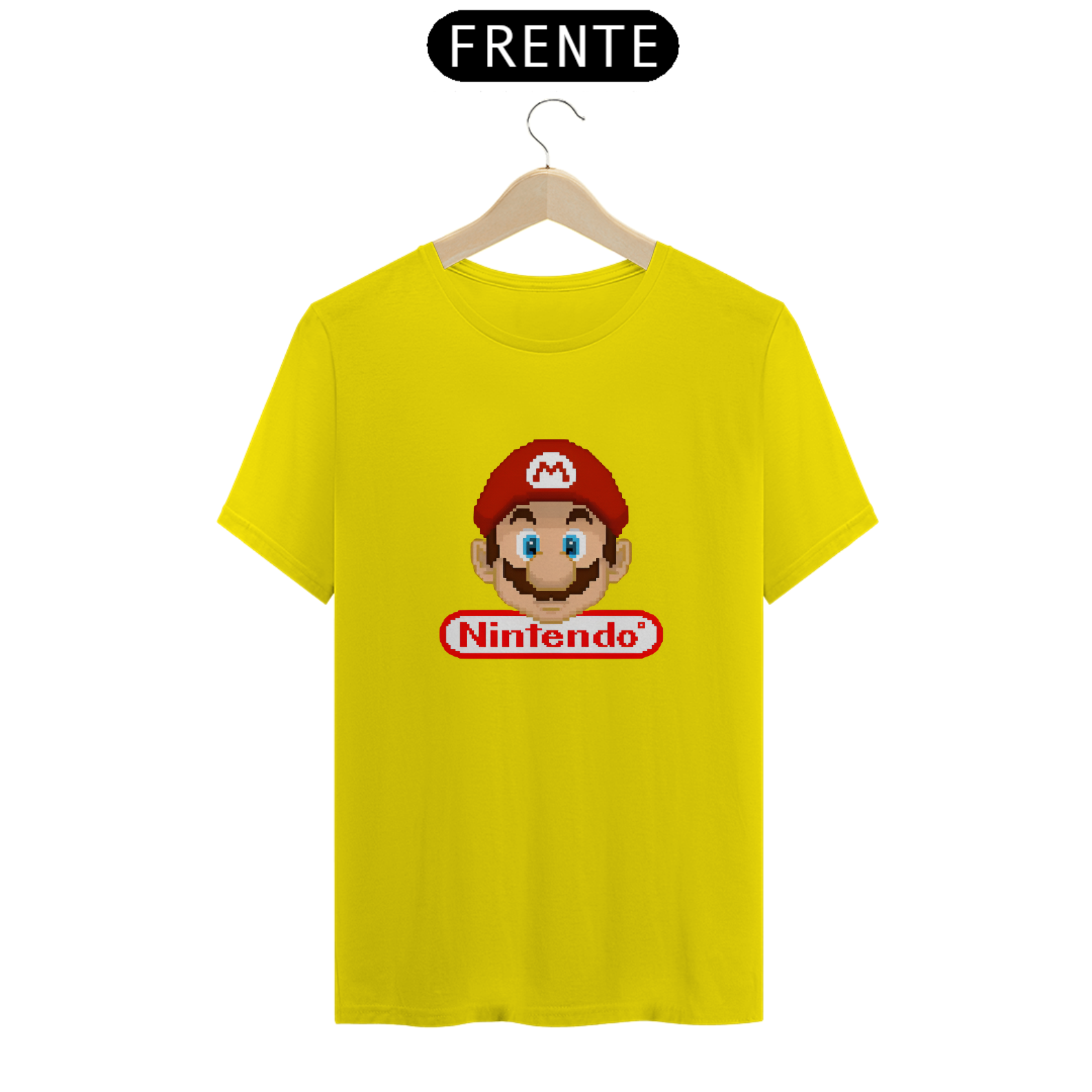 MARIO 8 BITS (LOGO NINTENDO)