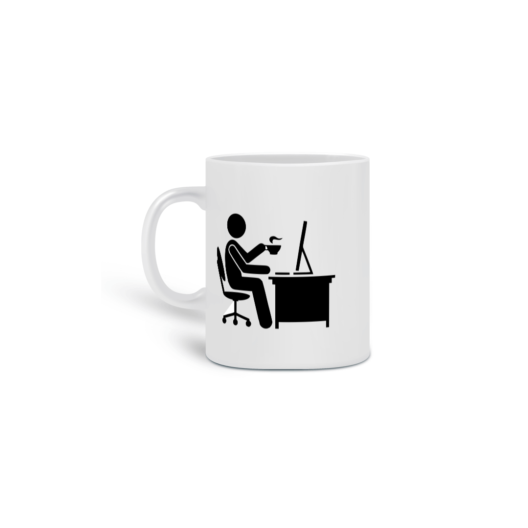 CANECA COMBUSTÍVEL PARA HOME OFFICE