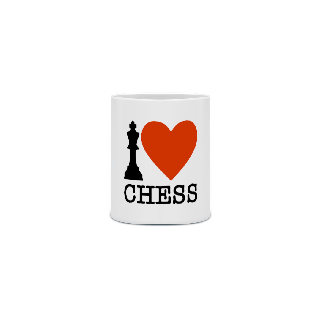 CANECA I LOVE CHESS