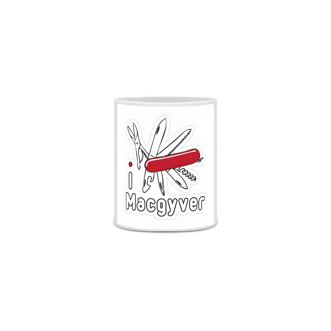 CANECA I LOVE MACGYVER