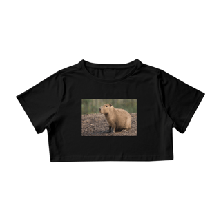 CAMISA CROPPED CAPIVARA