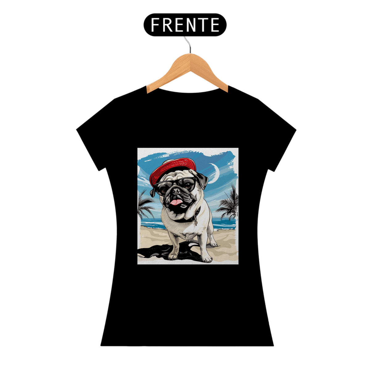 Nome do produto: Pug Praia