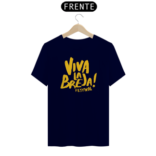 Nome do produto Camiseta Preta Viva La Breja - Unissex