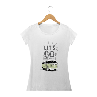 Nome do produto Baby Look Kombi - Let