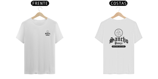 Nome do produto Camiseta Sancho Pança - Estampa Frente e Verso