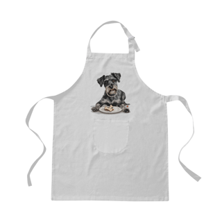 Nome do produto Avental Pets - Schnauzer