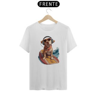 Nome do produto Camiseta Pets - Labrador Surf - Unissex