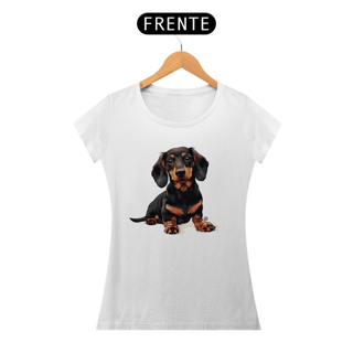 Nome do produto Camiseta Baby Long Pets - Dachshund 