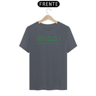 Nome do produto Camiseta 127.0.0.1 - Estampa Verde