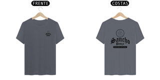 Nome do produto Camiseta Sancho Pança - Estampa Frente e Verso