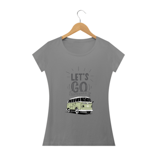 Nome do produto Baby Look Kombi - Let