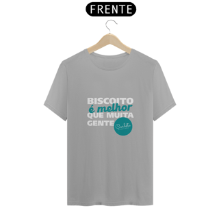 Nome do produto Camiseta Regular Carlota - Biscoito é melhor que muita gente