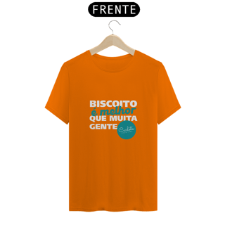 Nome do produto Camiseta Regular Carlota - Biscoito é melhor que muita gente