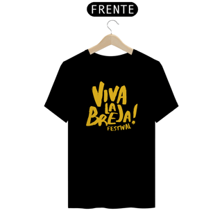 Nome do produto Camiseta Preta Viva La Breja - Unissex