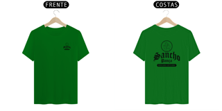 Nome do produto Camiseta Sancho Pança - Estampa Frente e Verso