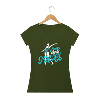 Nome do produto Camsieta Babylook - Happy Girls Are The Prettiest