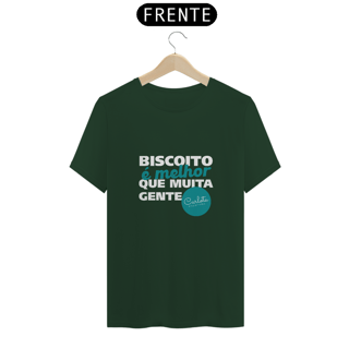 Nome do produto Camiseta Regular Carlota - Biscoito é melhor que muita gente
