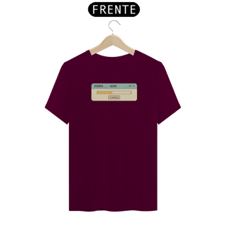 Nome do produto Camiseta Loading Beer - Tecnologia