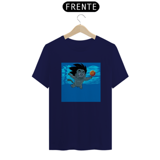 Nome do produto Camisa Anime Goku Nirvana Nadando 