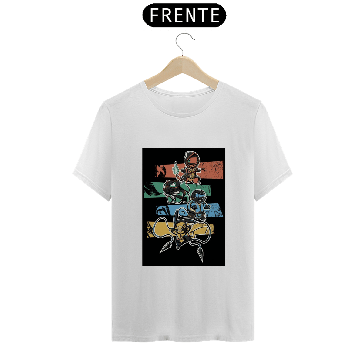 Nome do produto: Camisa Pokemon Ninjas 